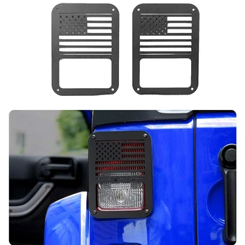 

Tail Light Cover Taillight Covers Protector for 2007-2017 Jeep Wrangler Wrangler JK & Unlimited Rubicon