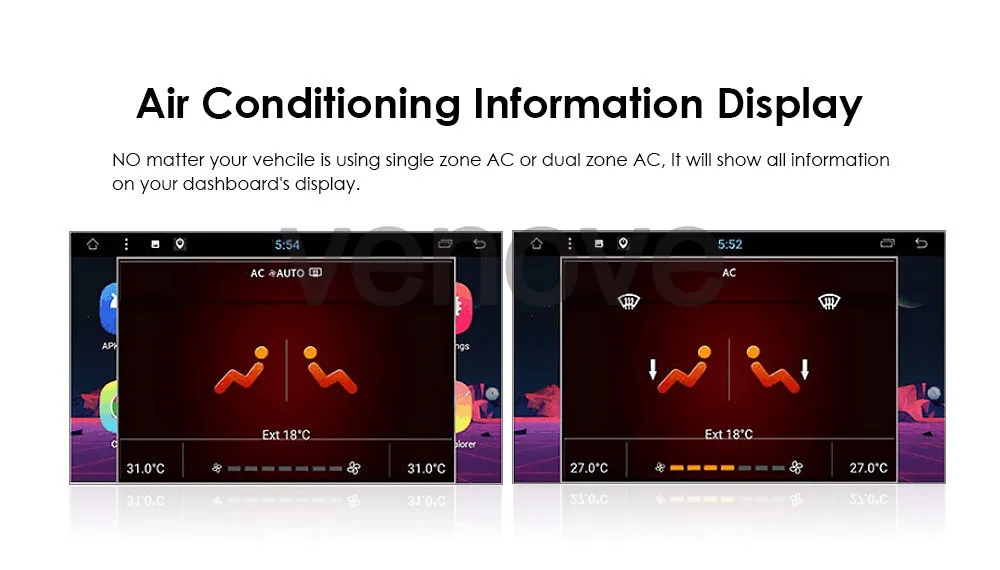 Excellent 10.1 Android 9.1 Car Multimedia Player Radio GPS Navigation for Honda ACCORD 7 2003-2007 2G RAM 16 ROM Car Stereo Head Unit 1