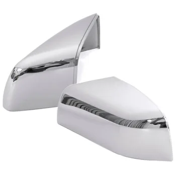 

Wing Mirror Cover Exterior Accessory Protector Silver 1 Pair Chrome For Land Rover Range Rover Sport LR2 LR4