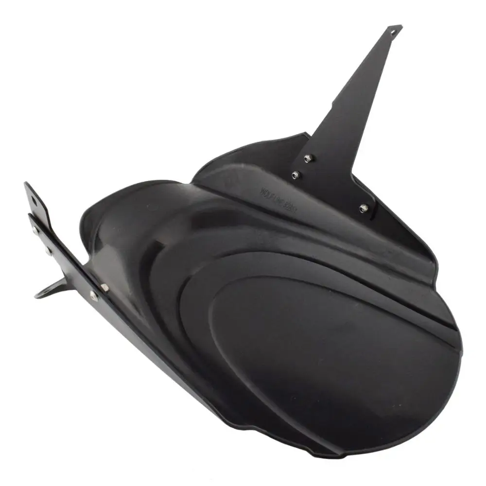 Брызговик для задних шин Hugger Fender Mudsling черный брызговик KAWASAKI Versys KLE 650 KLE650 LE650 2007 2020|