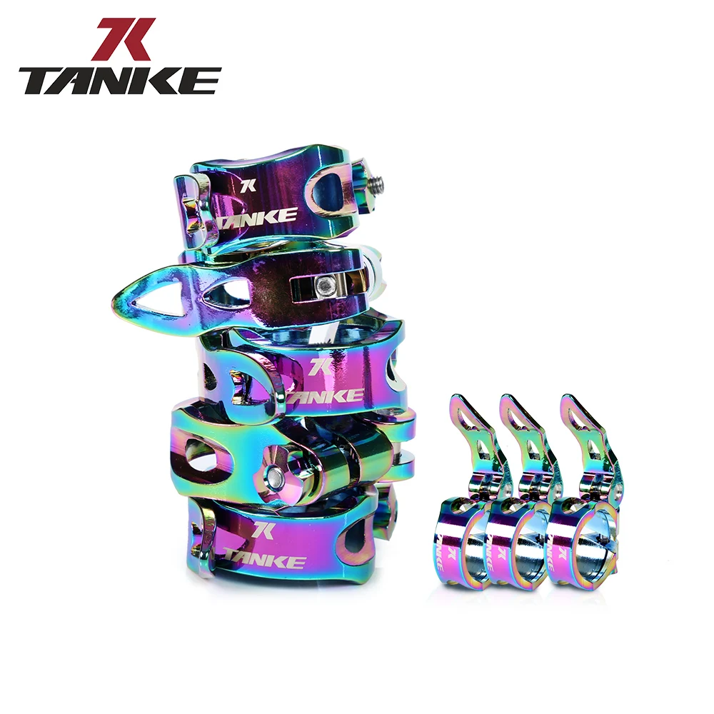 Bike Seatpost Clamp aluminum alloy quick release 31.8mm 34.9