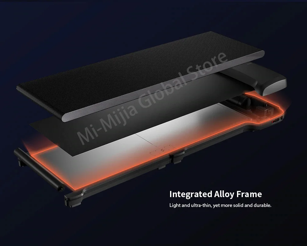 Xiaomi WalkingPad C1 сплав версия Смарт приложение управление складной коврик для ходьбы беговая дорожка мини ультра-тонкий прогулки фитнес-машина