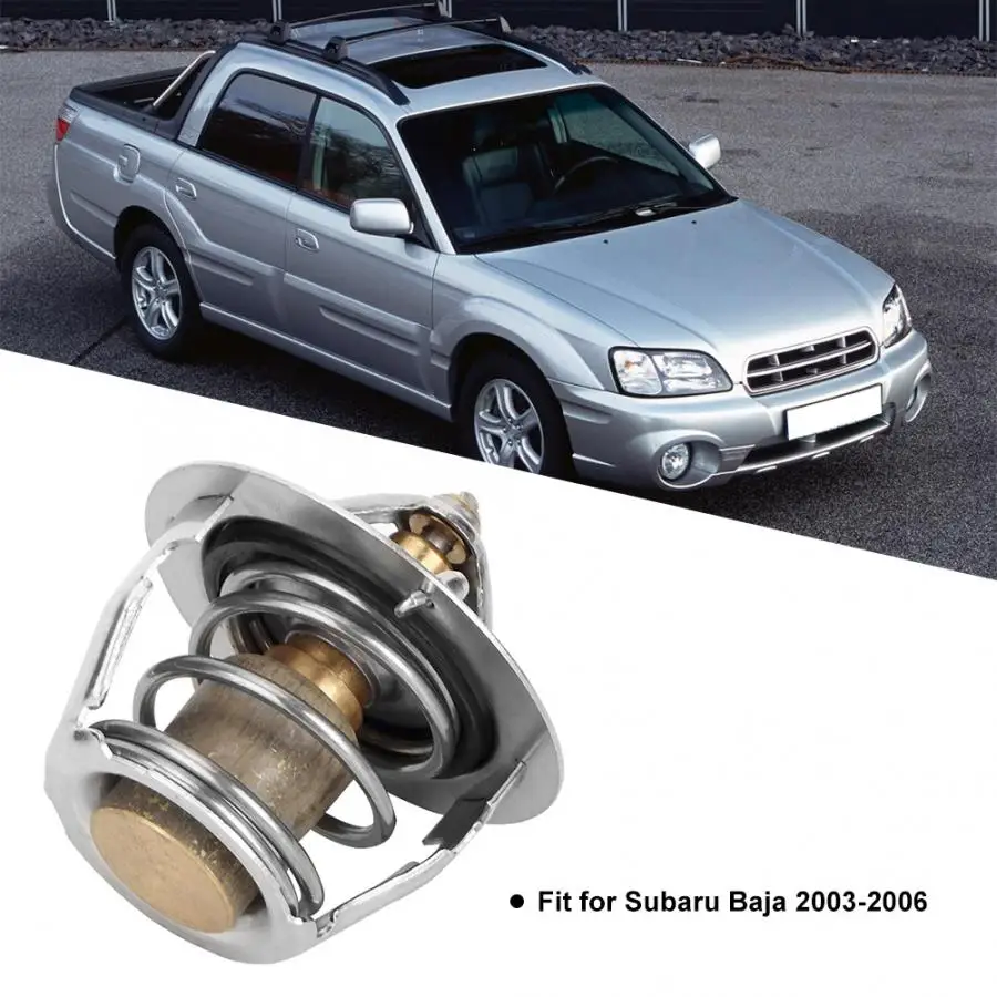 Автомобильный термостат с уплотнением прокладки, пригодный для Subaru Forester 21200AA072 21236AA010 корпус автомобильного термостата
