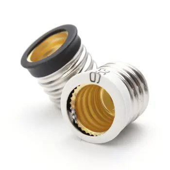 

Jiguoor E17 to E12 Socket Holder LED Lamp Bulb Base Converter Adapter 220-230V
