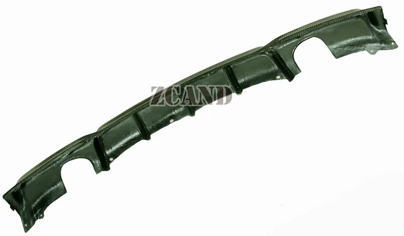 P Стиль Настоящее углеродное волокно задний двойной наконечник Выпускной