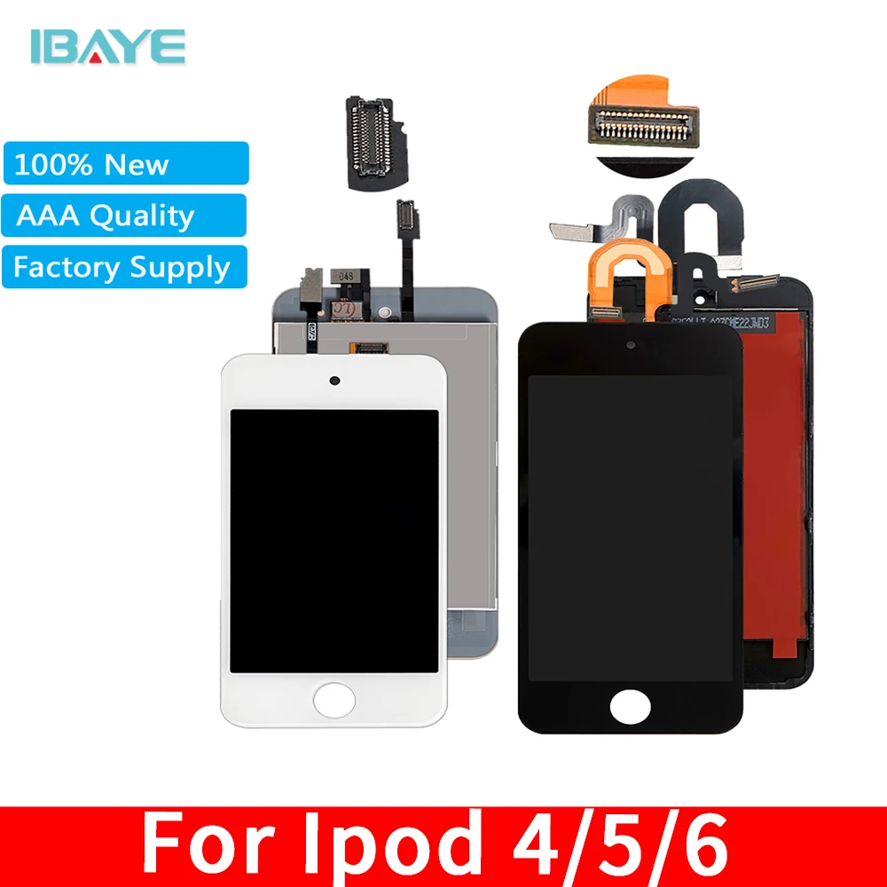 ЖК дисплей для iPod Touch 4 5 6 кодирующий преобразователь сенсорного экрана в сборе го