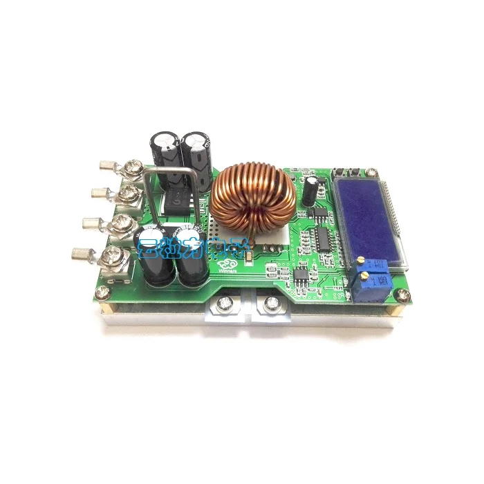 20A Step понижающий источник питания постоянного напряжения тока lcd двойной дисплей