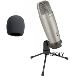 Samson C01U Pro USB Studio Condenser Microphone with Real-time monitoring large diaphragm condenser microphone for broadcasting Samson C01U Pro USB Studio Condenser Microphone with Real-time monitoring large diaphragm condenser microphone for broadcasting
