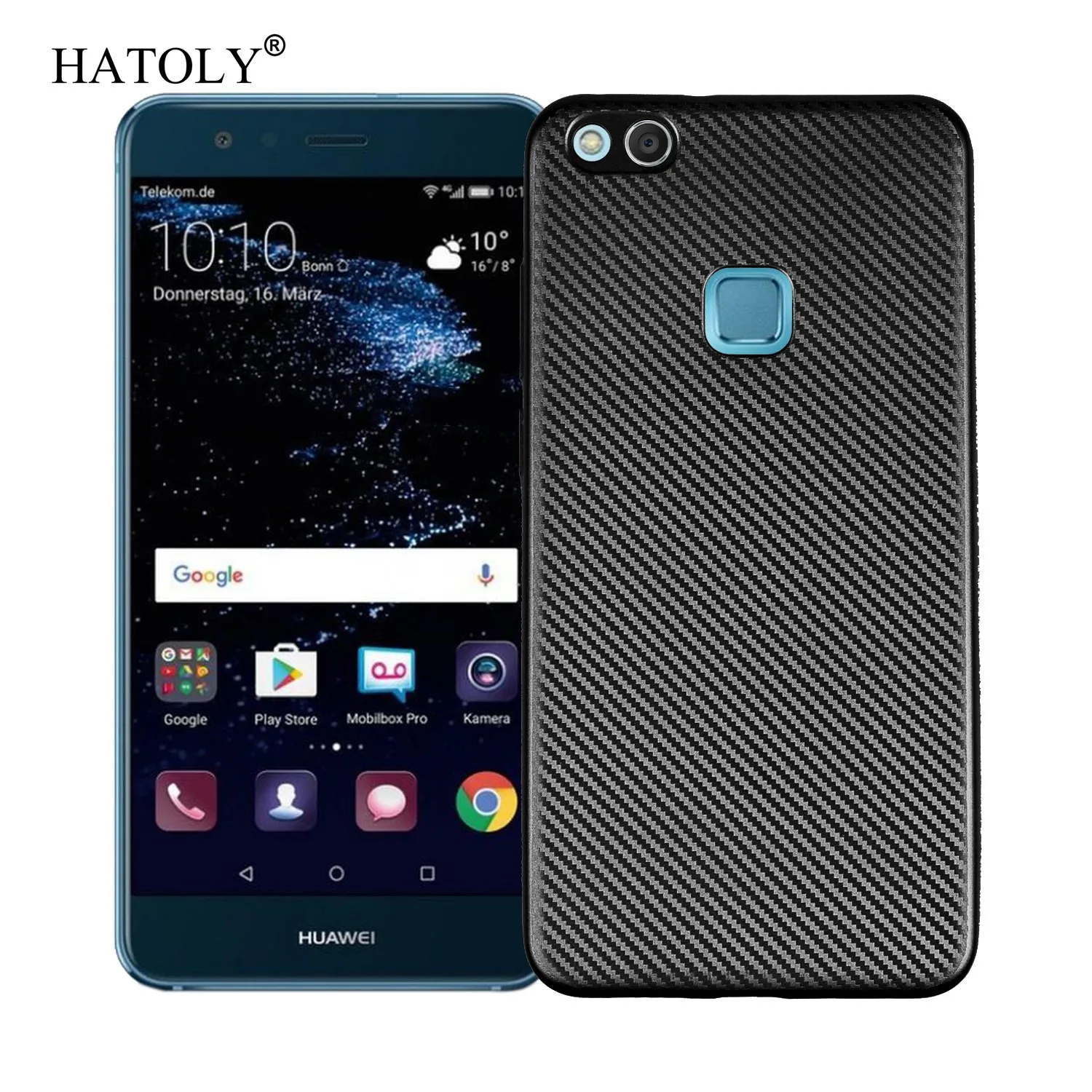For Huawei P10 Lite Case Silicone Soft TPU Back Cover Nova Youth Shockproof Phone |