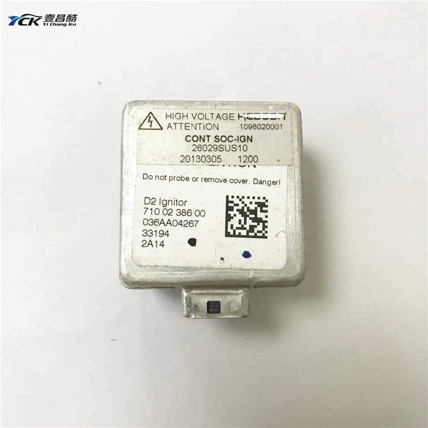 YCK D2 воспламенитель 7100238600 26029SUS10 CONT SOC-IGN наборы ксеноновых фар лампа Xenon HID балласт лампы 710 02 386 00 1096020001 б/у