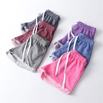 YGYEEG Women Sports Shorts Stretch Summer New Style Causal Lady Cotton Sexy Home Elastic Fitness Loose Bottom Breathable Clothes 3