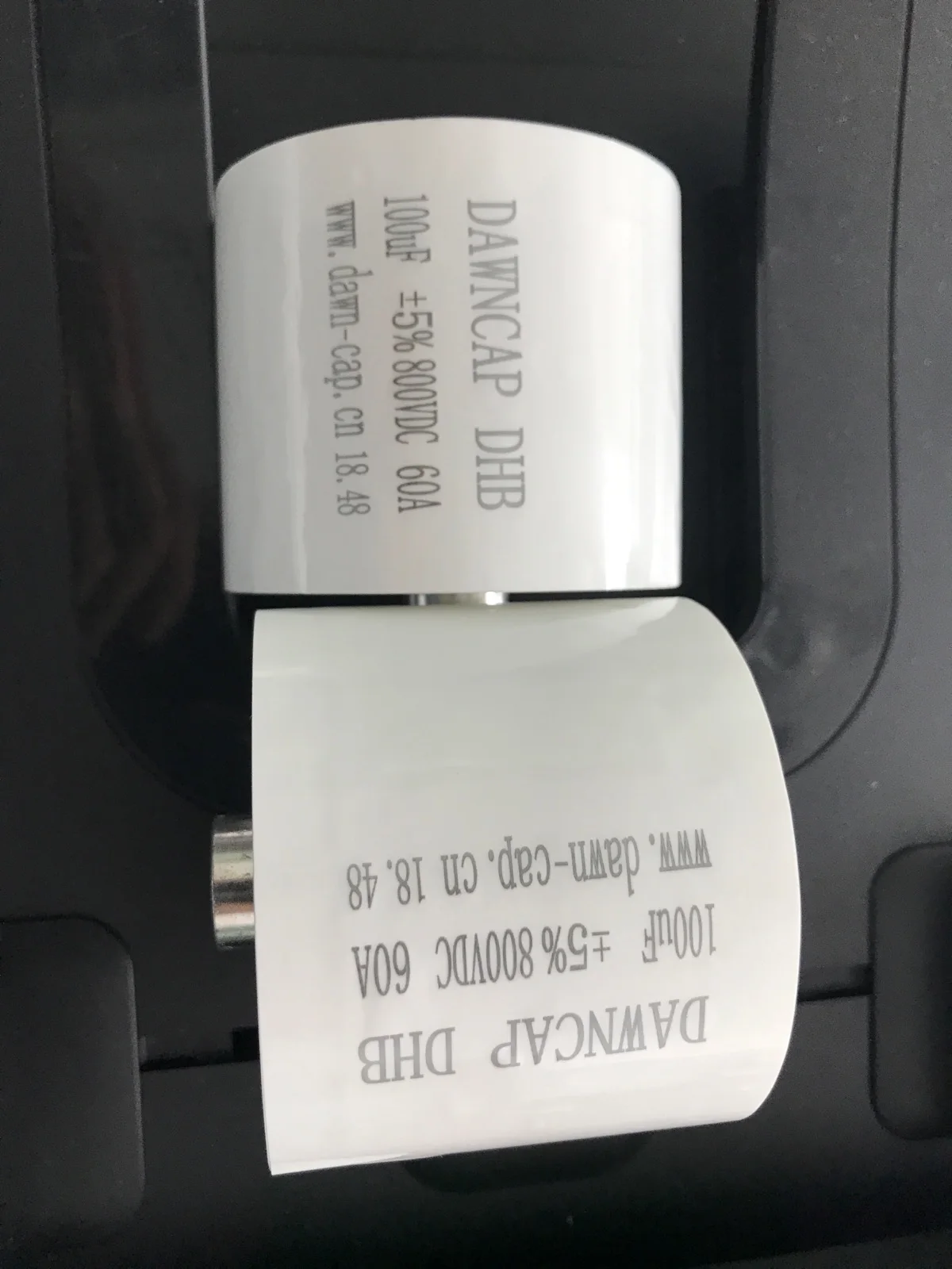 800VDC 100UF 10% M8 Large Capacity Filter Capacitor