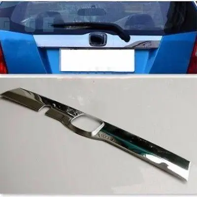 Автомобильные аксессуары модификация автомобиля хром задний багажник литья Накладка для Honda FIT JAZZ 2009-2012