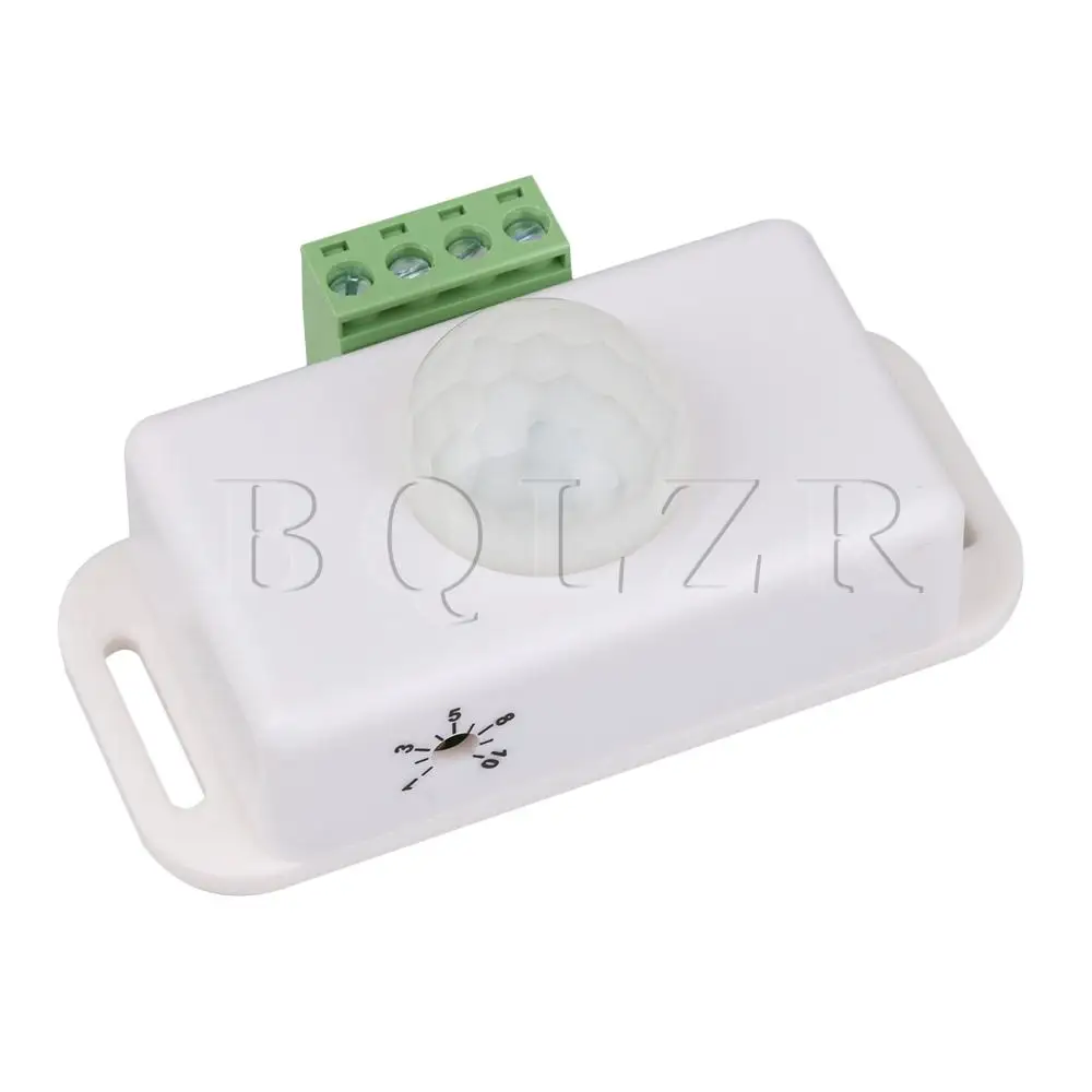 BQLZR Белый 12-24 в PIR датчик светодиодный диммер PIR Cotroller для светодиодный светильник