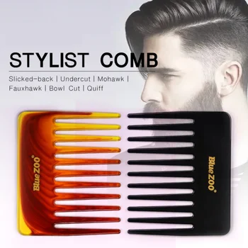 

Wide-tooth Comb Pompadour Combs Multifunctional Beard Brush Hairstyles Combs Styling Tools