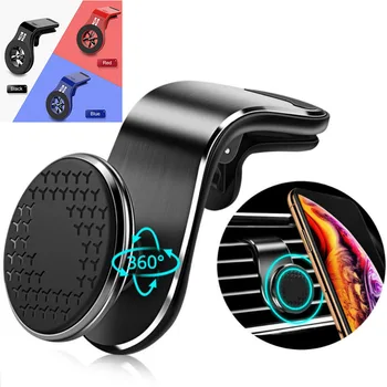 

Car Phone Holder Magnetic Air Vent Mount for BMW E46 E60 E90 F10 F30 Peugeot Audi A4 B8 VW Golf 4 Renault Universal Accessories