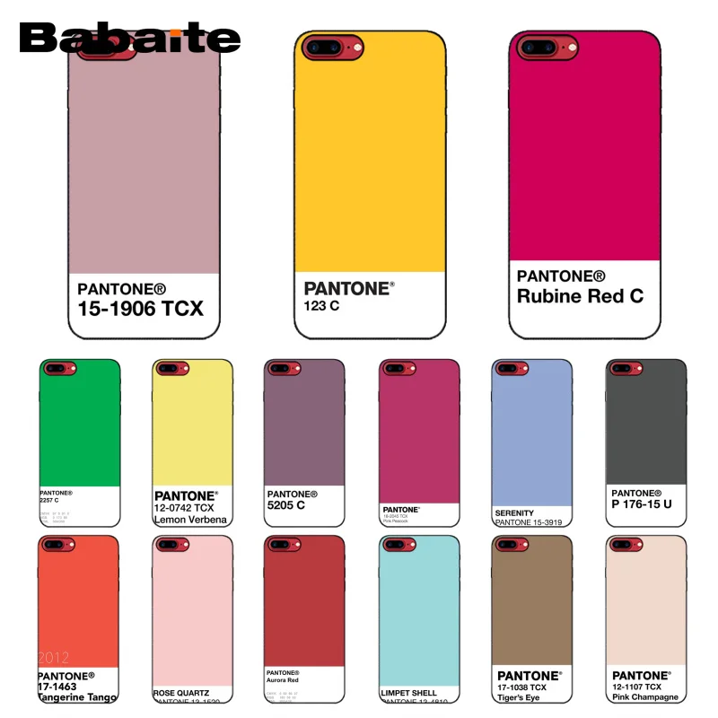 Чехол для телефона Caliente Pantone iPhone XR 11 Pro MaxXS MAX 8 7 6 6S Plus X 5 5S SE 12 mini 12ProMax | Мобильные