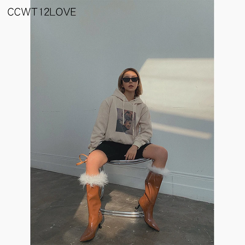 Женские толстовки, длинный рукав, толстовка с капюшоном, принт, Короткая Толстовка с капюшоном, спортивный костюм, пальто с капюшоном, Женская хлопковая повседневная спортивная одежда