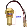 Sensor de temperatura del agua para coche y camión, medidor eléctrico NPT 3/8 1/8, 12V/24V, emisor de temperatura 50K, enchufe de cabeza de 10MM, 12MM, 14MM, 16MM ► Foto 2/6