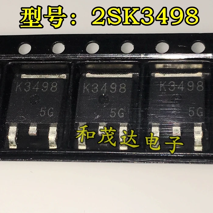 5 шт/2SK3498 K3498 400 V/3A TO-263 TO263