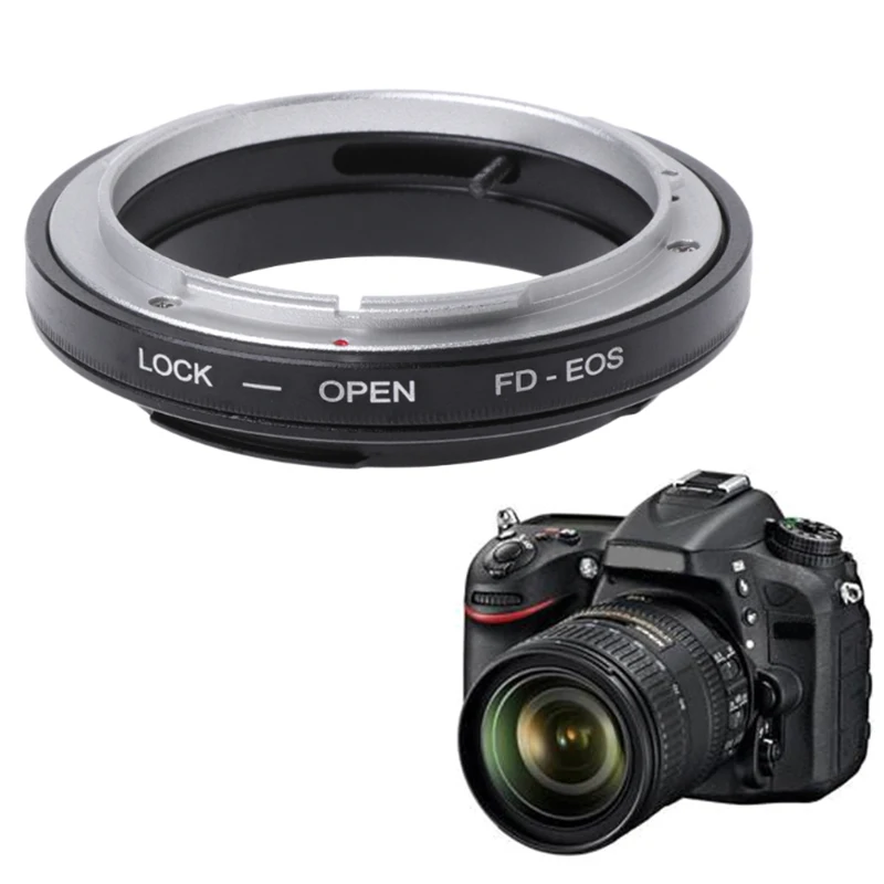 RISE-Fd-Eos Крепление переходное кольцо для объектива Canon Fd К Ef Eos Крепление камеры видеокамеры Jul-18A