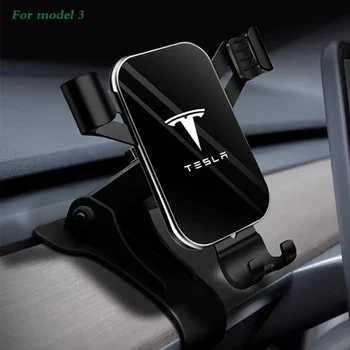 

Car Phone Holder Dashboard Mount Stand Car Cell Phone Holder GPS Display Bracket For Tesla Model 3 2017-2019