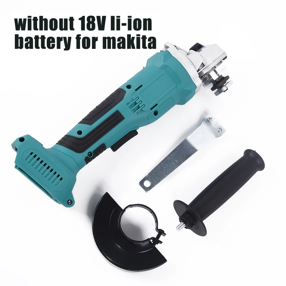 Бесщеточный беспроводной ударный угловой шлифовальный станок 18 в 100 мм без