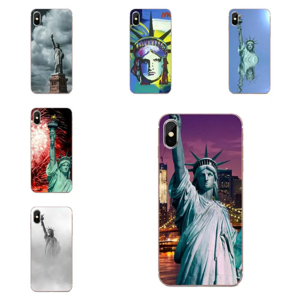 Чехол с изображением статуи Свободы Нью-Йорка для HTC Desire 530 626 628 630 816 820 830 One A9 M7 M8 M9