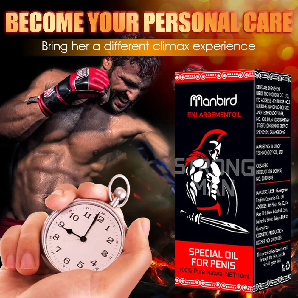 2 Pcs Penis Thickening Growth Man Massage Oil Cock Erection Enhance Men Health Care Penile Growth Bigger Enlarger Essential Oils