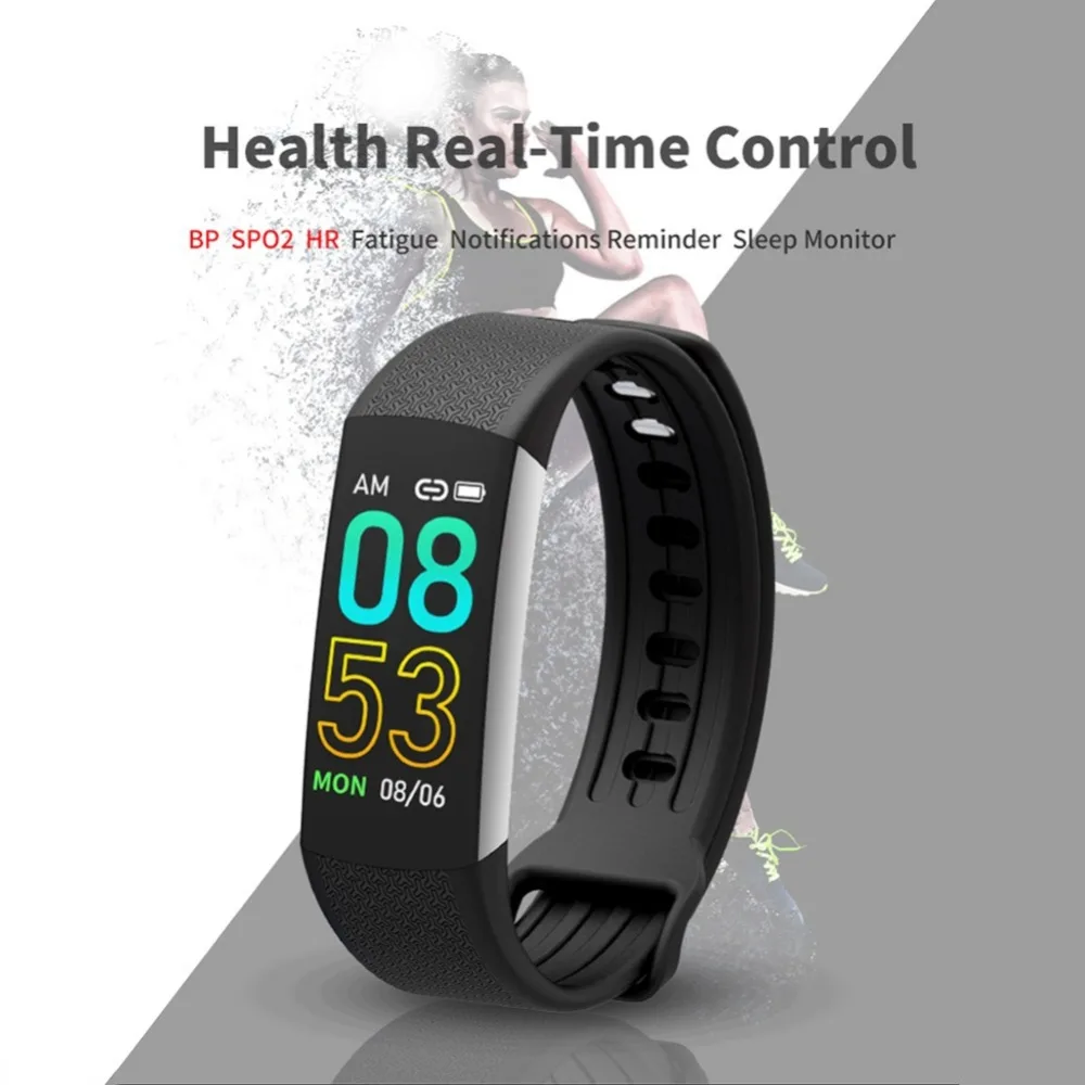 Спортивный смарт-браслет для сна фитнес-трекер Smartband Смарт-часы браслет фотографический браслет