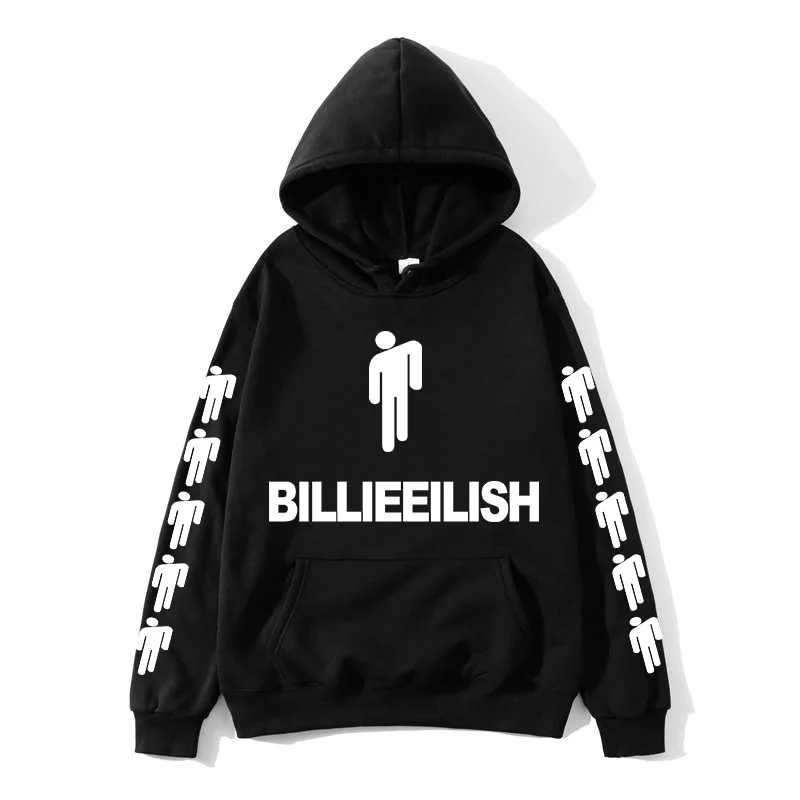 

2020 New Billie Eilish Hoodie Fashion Print Hoodies Women/Men Long Sleeve Sweatshirts Hot Sale Casual Streetwear Sudadera Hombre