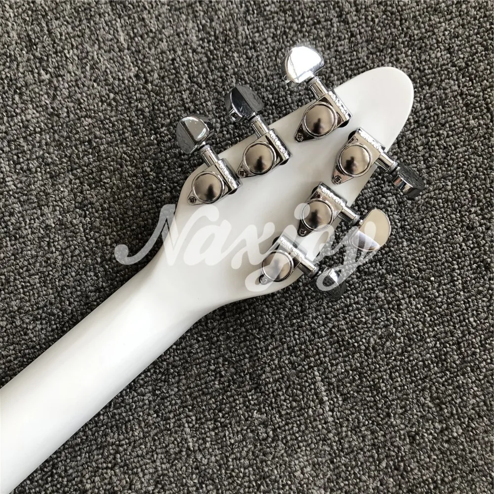 Фабрика белая Гильдия Brian BM01 Brian may-гитара Black Pickguard 3 пикапы тремоло мост 24 лада на заказ электрогитара