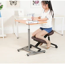 Эргономичная скамья на коленях для дома и офиса приспособление для коррекции позвоночника студенческого стула