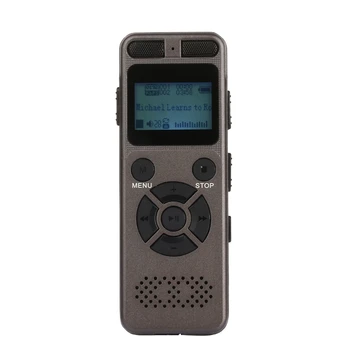 

16GB Voice Recorder USB Business Portable Digital o Recorder with MP3 Player Support Multi-Language Tf Card