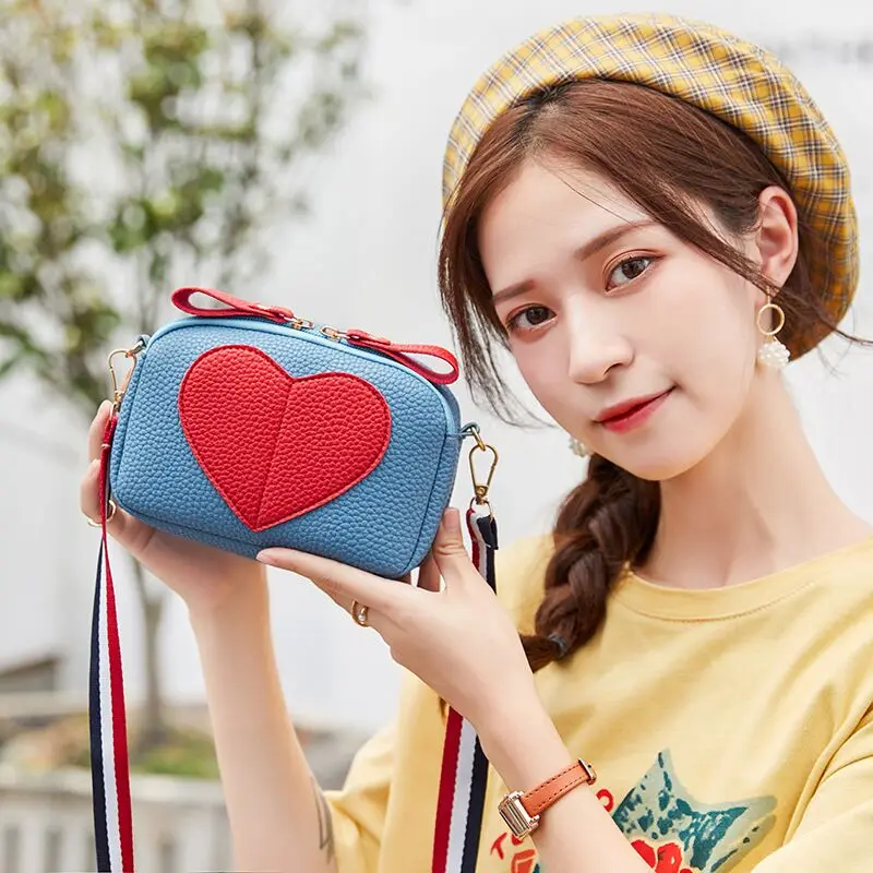  Shoulder Bag For Teenage Girl Women 2019 Small Handbag For Cell Phone Wide Strap Flap Female Crossb - 4000179815593