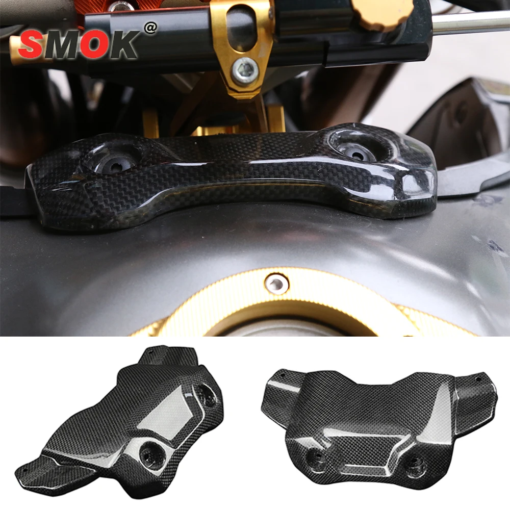 SMOK для Yamaha MT 09 MT09 FZ FZ09 2014 2017 аксессуары мотоциклов из углеродного волокна передняя