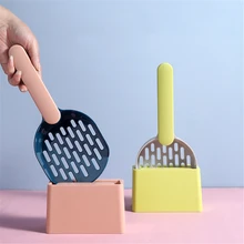 Большой наполнитель для кошачьего туалета совок для кошки Китти сито с глубокими Лопата для мелких предметов, косметики, органайзер для эргономичной ручкой Heavy Duty Пластик аксессуары для домашних животных, собак