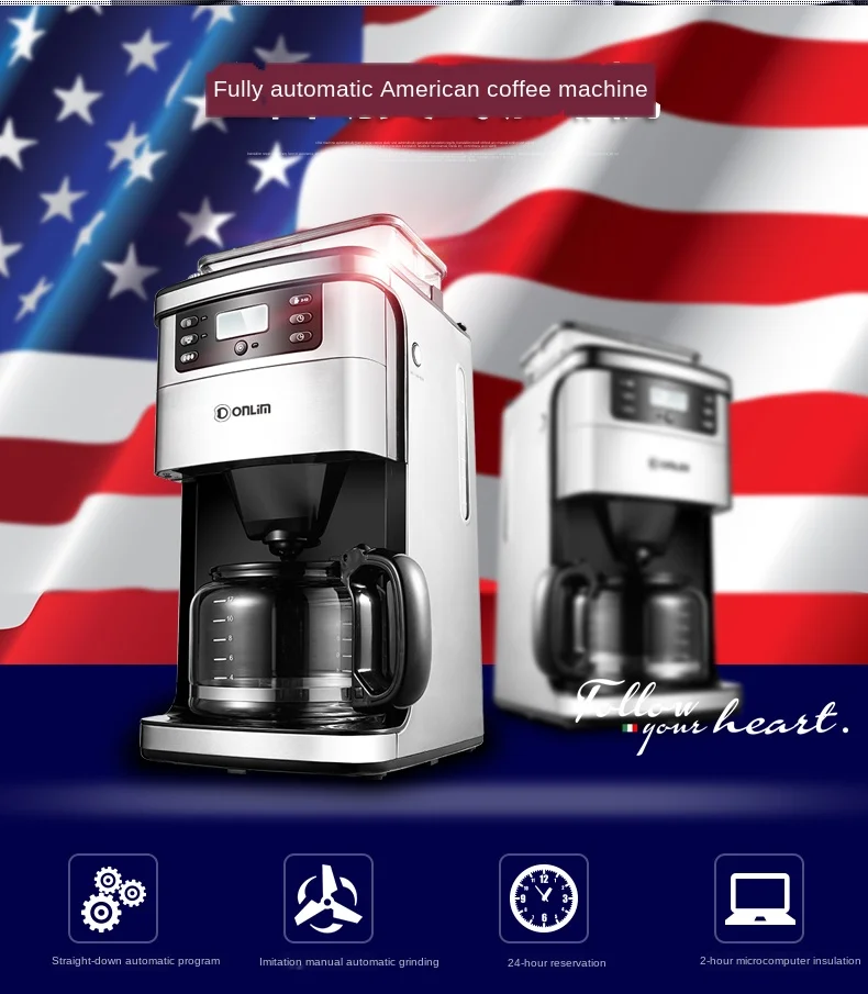 American Coffee Maker Machine Smart 
