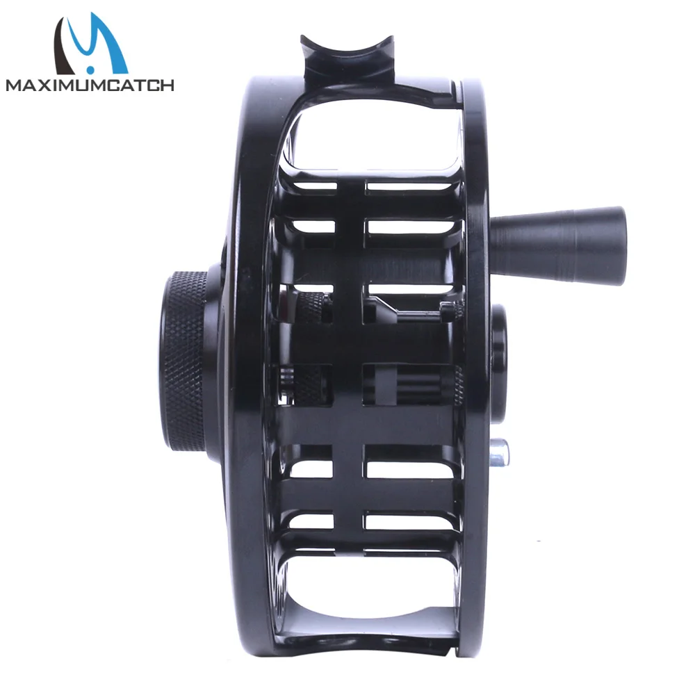 Maxcatch Fly Fishing Reel 2/3/5/6/7/9/11wt CNC Machined Aluminum Fly Reel & Bag 