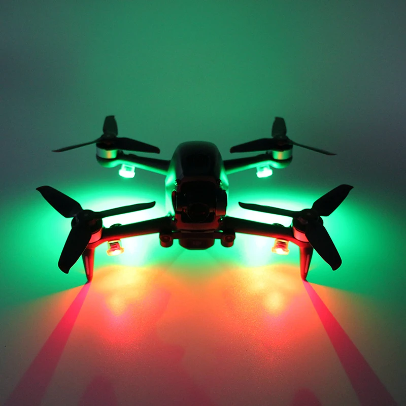 hjort Finde på Portico 4Pcs Red Green Night Flying Signal Lamp Navigation Light LED Flash Lights  for Air 2/DJI FPV/Mini 2 Drone Accessories|Parts & Accessories| - AliExpress