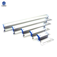 

Drywall Skimming spatulas Blade 5 Set 7"10"16"24"32" Blades Extruded Aluminum Stainless Steel Construction High-Impact End Caps