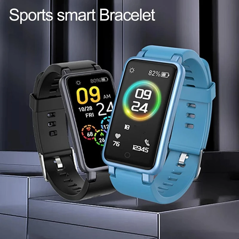 2021 New C2 Plus Smart Watch For Men Women 1.14 Inch Blood Pressure Heart Rate Monitor Bracelet Fitness Sport Smartwatch