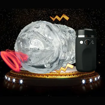 Sex Toys for Men Strong Sucking Machine Electric Male Masturbator Blowjob Masturbation Cup Oral Adult Vibrating Pussy Masculino 3