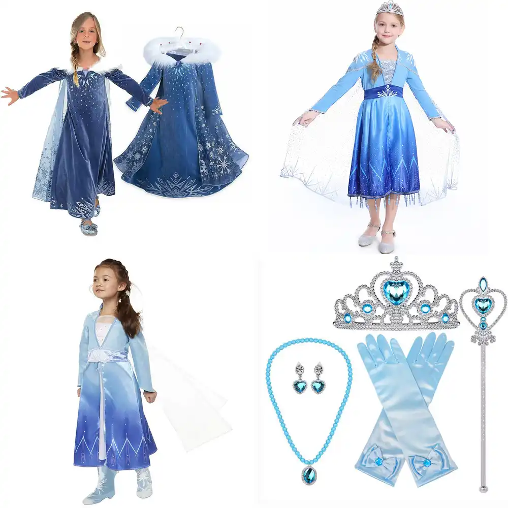long sleeve frozen dress