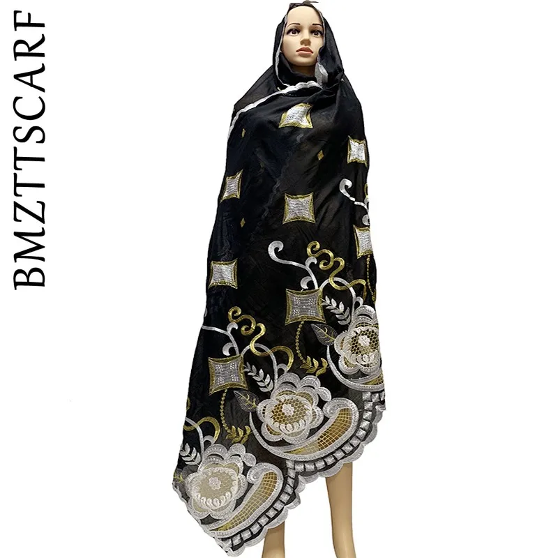 Высококачественный Женский хлопковый шарф Африканский женский головной платок