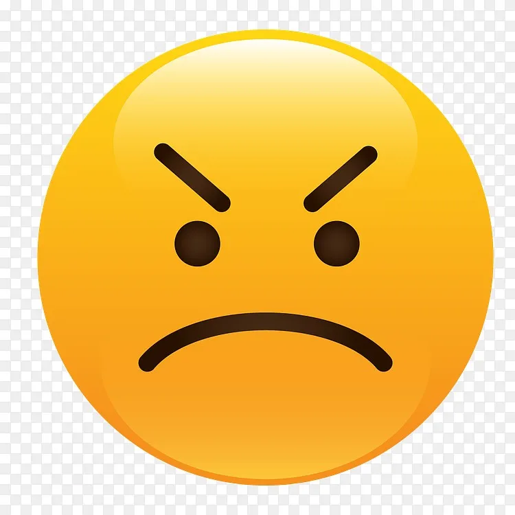 生气表情卡通插画png图片素材免费下载 图片编号ydxovvny Pngbag素材网