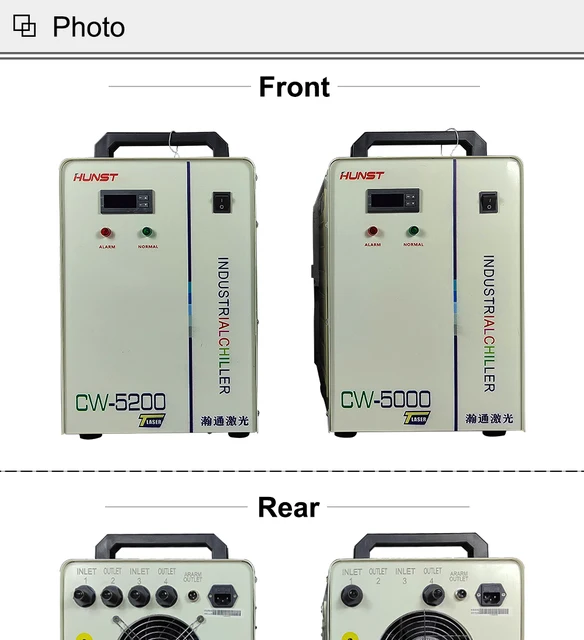 CO2 Laser Cutter Water Chiller Industrial CW5000 CW5200 S&A Water Chiller- CO2 Laser Cutter Water Chiller Industrial CW5000 CW5200 S&A Water  ChillerSFX Laser-Fiber Laser Engraver, Laser Cleaner, Laser Welder