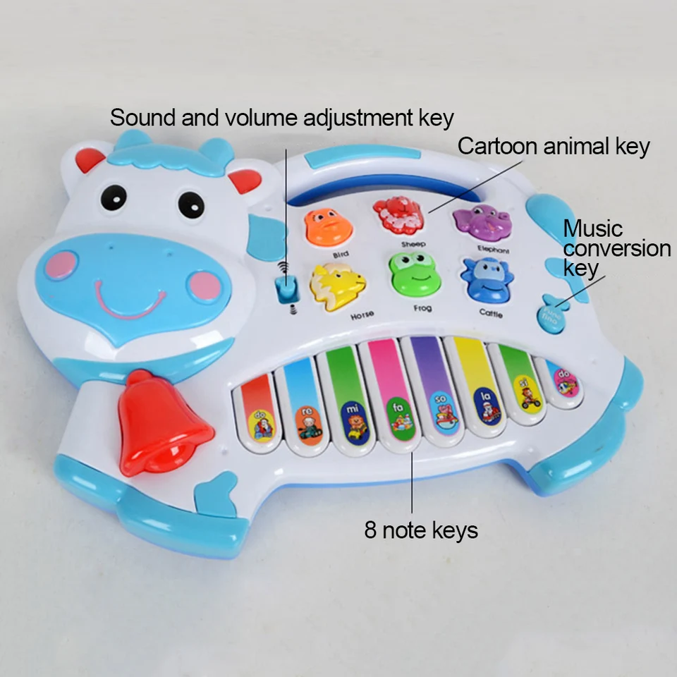 musical cow toy