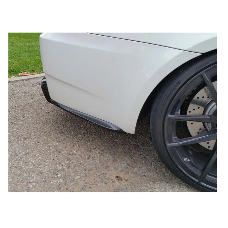 Боковые разделители бампера для BMW E92 E93 M3 2009 2012 K спойлер из углеродного волокна 3