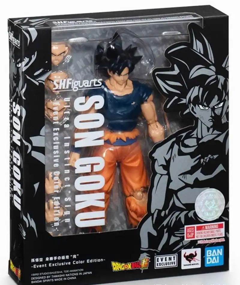 Original Bandai Cj Dragon Ball Super Shf Event Exclusive Color Edition Goku Ui Figure Brinquedos Toys Figurals Aliexpress